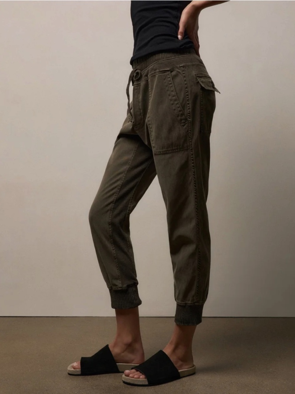 James Perse Mixed Media Pant